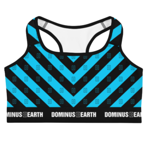 DE Sports Bra A: [Black | Electric Blue]